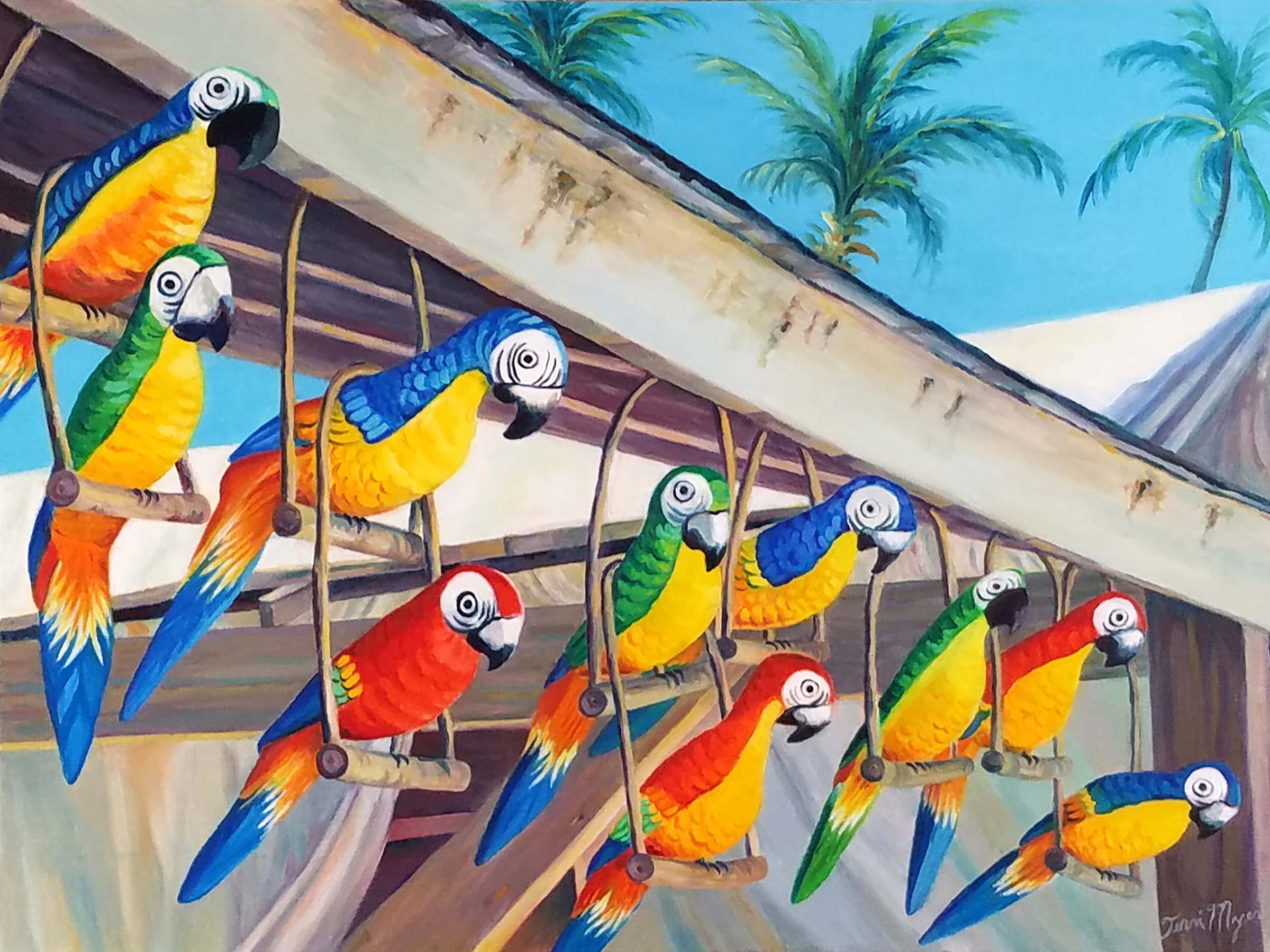 Parrots on Parade